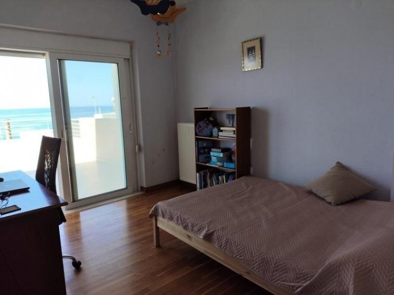 Rethymno Kreta, Rethymno: Einzigartiges Apartment mit Meerblick in Strandnähe zu verkaufen Wohnung kaufen